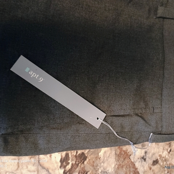 Apt. 9 Men's Gray Slacks 40x30 Nwt - Picture 4 of 9